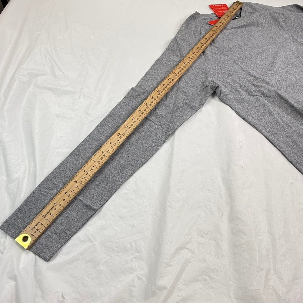 YoungLA Chapter 4 Version 2.0 Mens Medium Heather Grey Long Sleeve Gym Shirt NWT - Picture 6 of 10